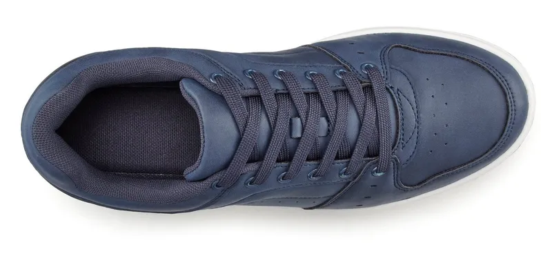 AUTHENTIC LE JOGGER AUTHENTIC LE JOGGER Schnürhalbschuh, Freizeitschuh, Schnürschuh, Turnschuh Sneaker im modischen Casual-Look VEGAN, Blau, – Produktbild 3 von 5