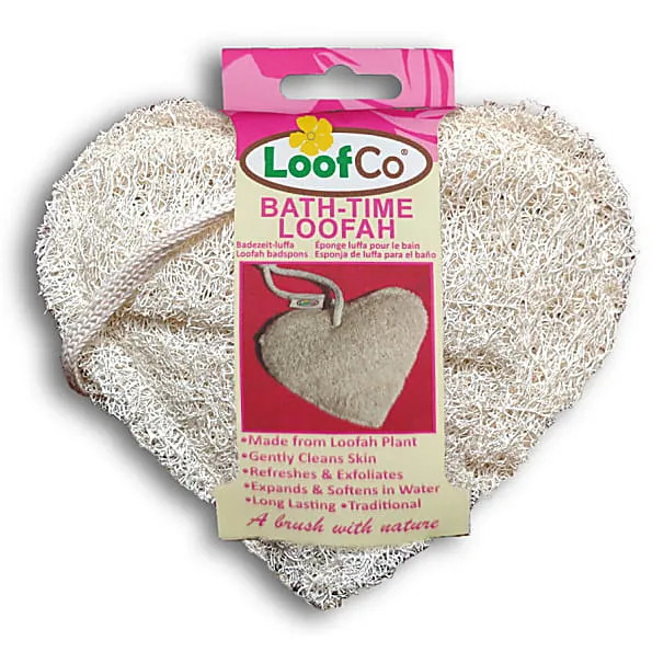 LoofCo LoofCo Bath-Time - Luffa in Herzform – Produktbild 1 von 1