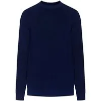 KnowledgeCotton Apparel KnowledgeCotton Apparel Strickpullover aus Merinowolle, Total eclipse, – Produktbild 1 von 1