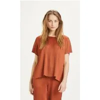 KnowledgeCotton Apparel KnowledgeCotton Apparel Plisseeshirt ROSA aus recyceltem Material – Produktbild 1 von 1