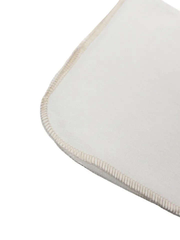 bistyle bistyle Spucktuch Spucktücher für Babys 28x28cm aus Bio-Baumwolle, (Set, 6-tlg., 6er pack), Basic, Beige, – Produktbild 2 von 5