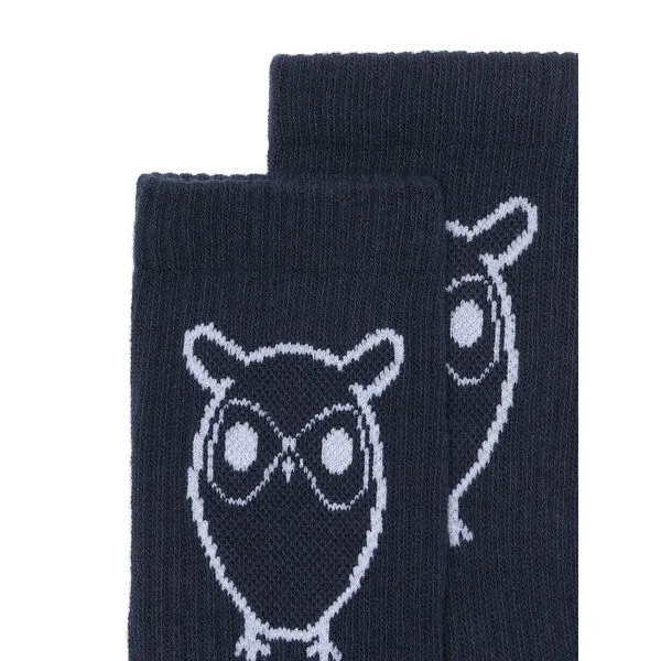 KnowledgeCotton Apparel KnowledgeCotton Apparel 2-Pack Tennissocken LOGO mit Bio-Baumwolle, Blau (night sky), – Produktbild 2 von 2