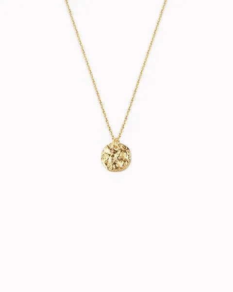 lille mus lille mus Kette 'Mond' 925 Silber, Gold, – Produktbild 4 von 4