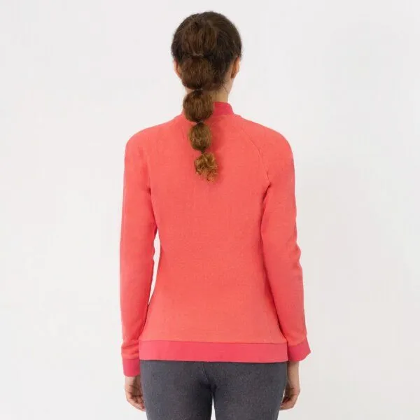 TAO Sportswear TAO Sportswear Taillierte Damen Bio-Baumwolljacke FRITZI mit Stehkragen, Rosa, – Produktbild 3 von 4