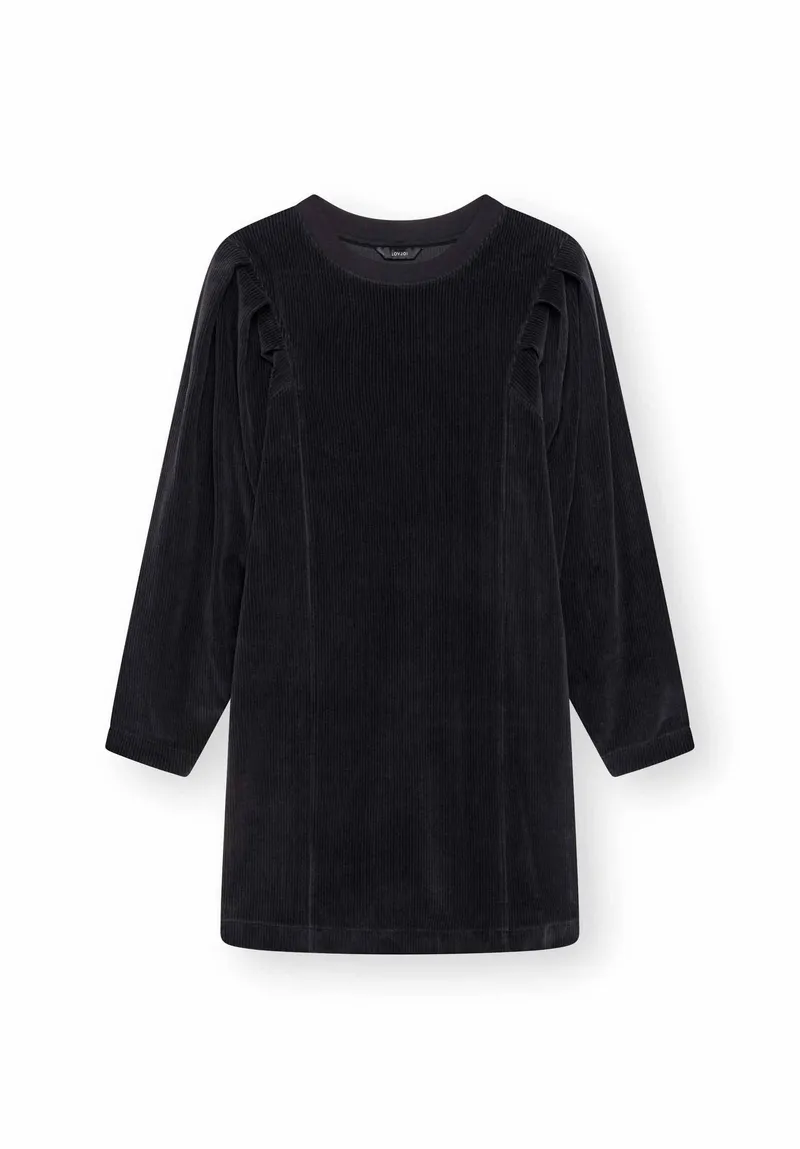 Lovjoi LOVJOI Damen vegan Kleid Aminea Schwarz, Schwarz, – Produktbild 1 von 2