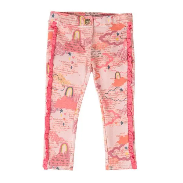 Marraine Kids Marraine Kids Sweathose mit Alloverdruck Rainbow Star – Produktbild 1 von 4