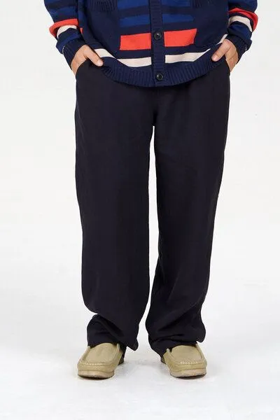 KOMODO Komodo Tencel-Leinen Stoffhose Modell: Makulu, Navy (blau), – Produktbild 2 von 3