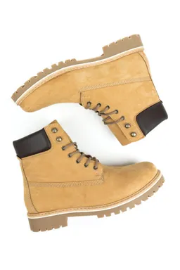 Will's Vegan Store Will's Vegan Store Damen vegan Dock Boots Beige – Produktbild 1 von 1