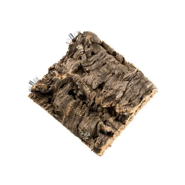 Kork-Deko Kork-Deko Großes Vogel-Sitzbrettchen aus Naturkork-Rinde – Produktbild 4 von 6