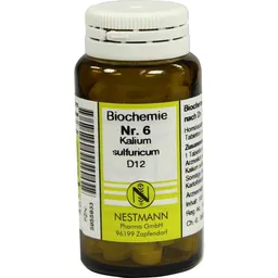 Nestmann Pharma BIOCHEMIE 6 Kalium sulfuricum D 12 Tabletten 100 St Tabletten – Produktbild 1 von 1