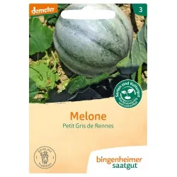 Bingenheimer Saatgut Melonen Petit Gris de Rennes – Produktbild 1 von 1