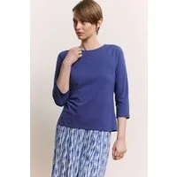 Tranquillo Jerseyshirt Jaadee aus Bio-Baumwolle - indigo blue / S – Produktbild 2 von 2