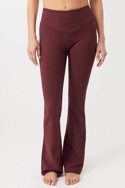 mandala Mandala Back Envelope Pants, Ruby (rot), – Produktbild 1 von 4