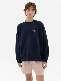 thinking mu thinking mu Sol Type Pepe - Herren Sweatshirt aus Bio-Baumwolle – Produktbild 1 von 1