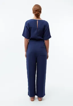 Givn Givn Damen vegan Jumpsuit Musselin Kayla Nightshade Blau – Produktbild 1 von 1