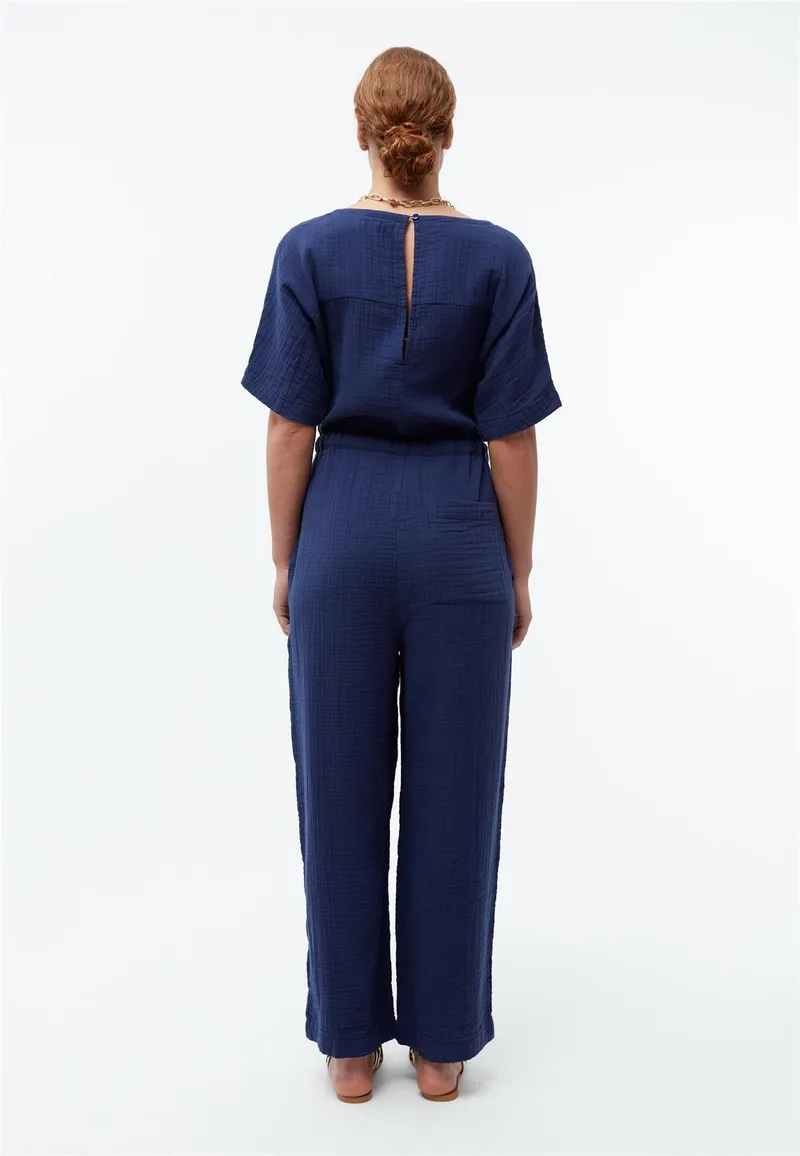 Givn Givn Damen vegan Jumpsuit Musselin Kayla Nightshade Blau, Extra dunkelblau, – Produktbild 1 von 2
