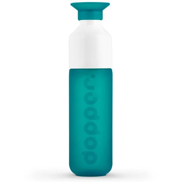 Dopper Trinkflasche Dopper Original 450ml, Tidal teal (türkis), – Produktbild 1 von 4
