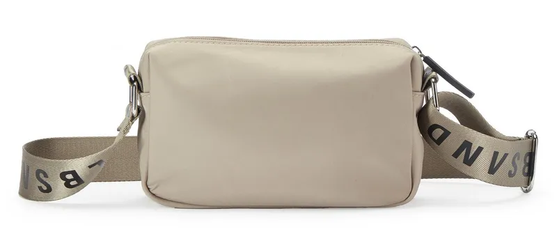 Elbsand Elbsand Umhängetasche Crossbody Bag, Minibag, Schultertasche, Damentasche, NEU Handtasche Damen zum Umhängen aus weichem Material VEGAN, Beige, – Produktbild 5 von 8