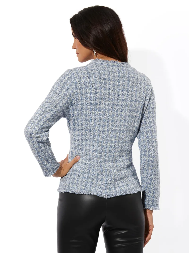 Witt Cardigan, Bleu-champagner-meliert, – Produktbild 2 von 2