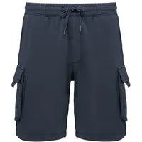 Greenspired Greenspired Umweltfreundliche ausgewaschene French Terry Cargo-Shorts 300g/m² XS-3XL – Produktbild 1 von 1
