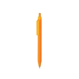XD Collection Tide Smooth Touch Stift aus GRS zertifiziert recyceltem ABS, orange, Orange, – Produktbild 1 von 1