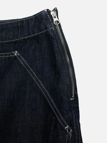Nudie Jeans Nudie Jeans Elvy Jeansrock aus Bio-Baumwolle - Workwear Denim – Produktbild 3 von 3