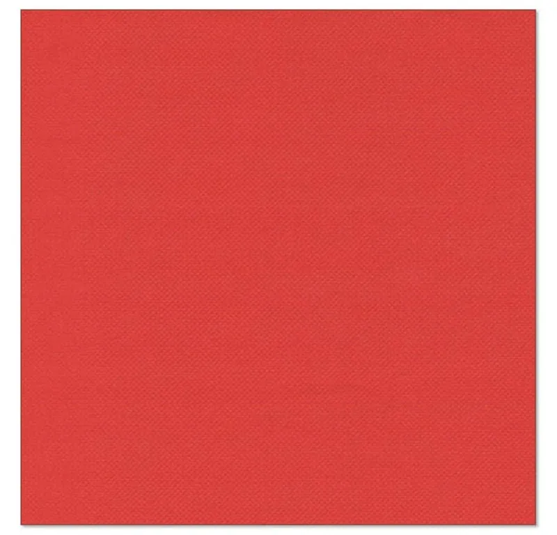 PAPSTAR PAPSTAR Papierserviette 20 Servietten "ROYAL Collection" 1/4-Falz 40 cm x 40 cm rot – Produktbild 3 von 4