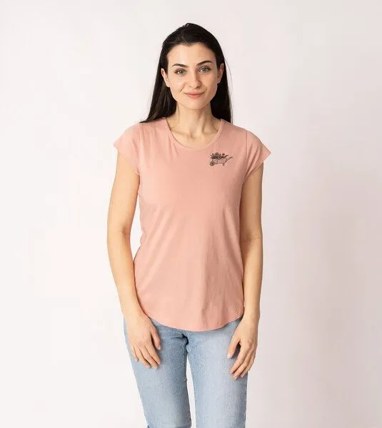 Gary Mash GARY MASH Shirt Asheville Schubkarren aus Bio-Baumwolle, Rosa, – Produktbild 2 von 4