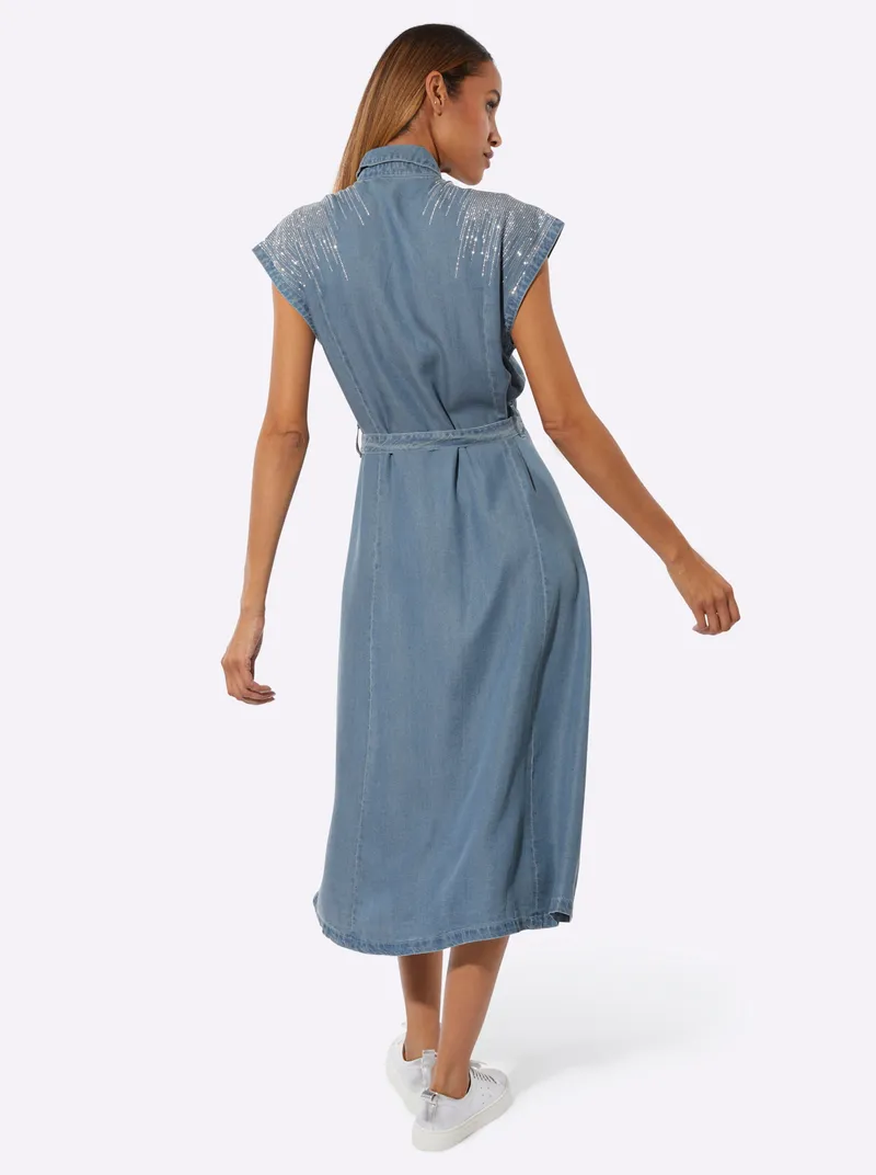 Witt Jeanskleid, Blue-bleached, – Produktbild 2 von 2