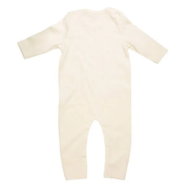 HANDGEDRUCKT HANDGEDRUCKT "Butterfly01" Baby Jumpsuit, Natur, – Produktbild 2 von 4