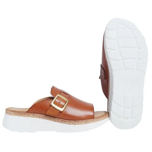 Ten Points Ten Points Sandale Maya 2, Cognac (hellbraun), – Produktbild 3 von 4