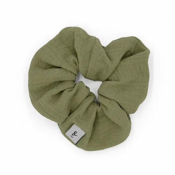 Hutch&Putch Hutch&Putch Musselin-Scrunchie Erwachsene, Basil, – Produktbild 1 von 1