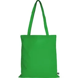 TEXXILLA Fairtrade Baumwolltasche mit langen Henkeln, maigrün, Hellgrün, – Produktbild 1 von 1