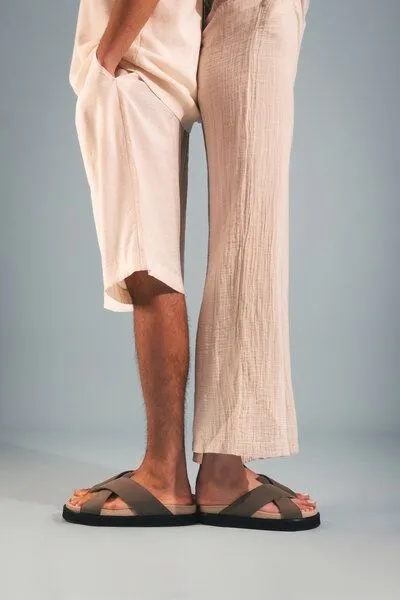 Nae Vegan Shoes Nae Vegan Shoes NAE | Davu Vegane Sandalen - Frech und stilvoll, Grün, – Produktbild 4 von 4