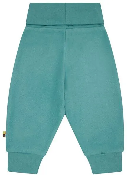 loud + proud loud + proud Babys & Kinder Hose aus Baumwoll-Fleece, GOTS-zertifiziert, Oregano(grün), – Produktbild 3 von 3