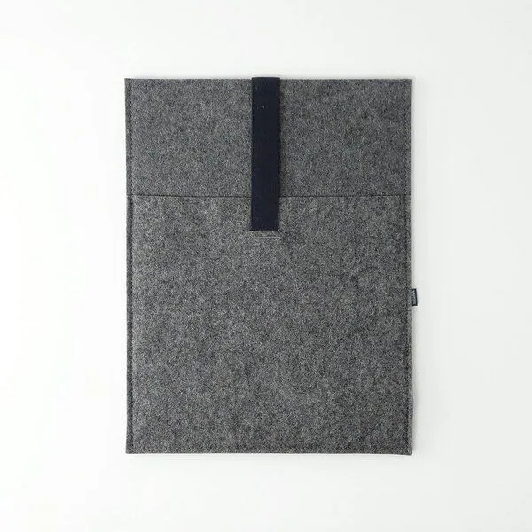 matilda k. manufaktur matilda k. manufaktur Tablethülle aus Wollfilz 'moritz' (mit Einsteckfach)| für apple ipad | ipad air | ipad pro 11 | 12,9 zoll, Green, – Produktbild 4 von 8