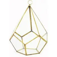 Mitienda Shop Mitienda Shop Geometrisches Terrarium aus Glas - Pentagonale - für Sukkulenten – Produktbild 1 von 1