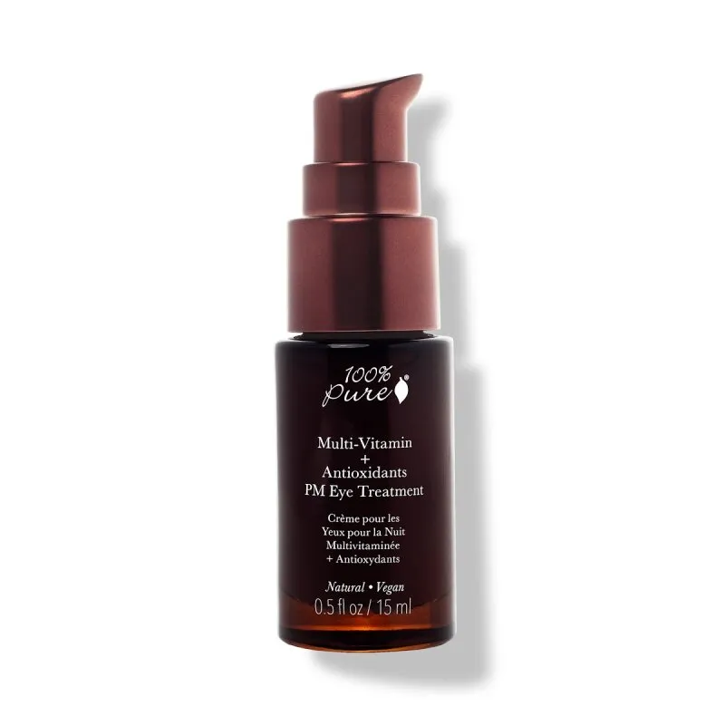 100% PURE® - Purity Cosmetics Multi-Vitamin + Antioxidants PM Eye Treatment - Augenpflege – Produktbild 1 von 1