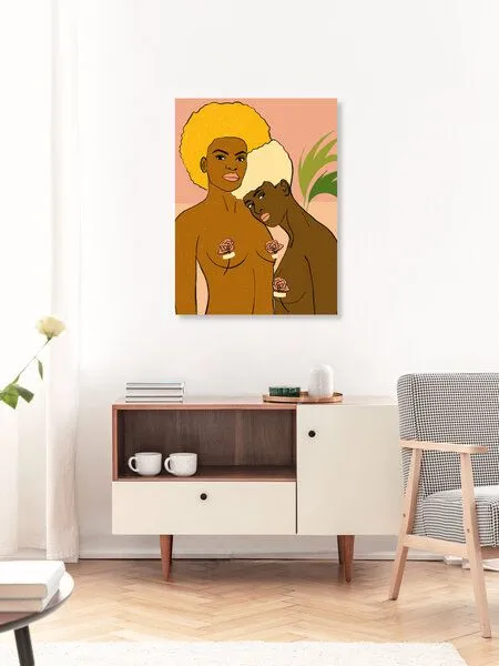 Photocircle Photocircle Poster / Leinwandbild - Love Heals All – Produktbild 3 von 4