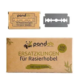 pandoo pandoo Rasierklingen aus Edelstahl | 100er Pack - Ersatzklingen Klingen für Rasierhobel – Produktbild 1 von 1