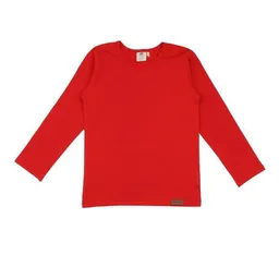 Walkiddy Baby Langarmshirt GOTS zertifiziert – Rot, weich & bequem, gut kombinierbar | von Walkiddy – Produktbild 1 von 1