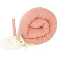 tinéba Kuschelschnecke Musselin altrosa Länge ca. 110 cm, Rosa, pink, – Produktbild 1 von 1