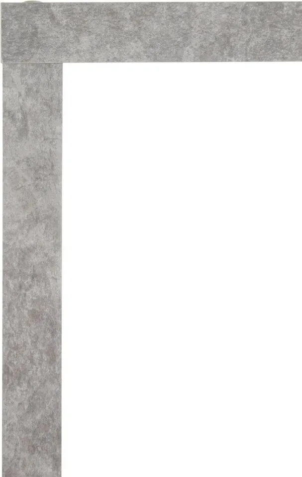 FORTE Standregal Mauro, Raumteiler, sorgt für Stil und Ordnung, 5 Fächer, Jedes Fach ist bis zu 5 kg belastbar, Fachgröße 33x33cm, Grau, – Produktbild 4 von 4