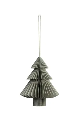 Tranquillo Papieranhänger GREY TREE - groß - grau – Produktbild 1 von 1