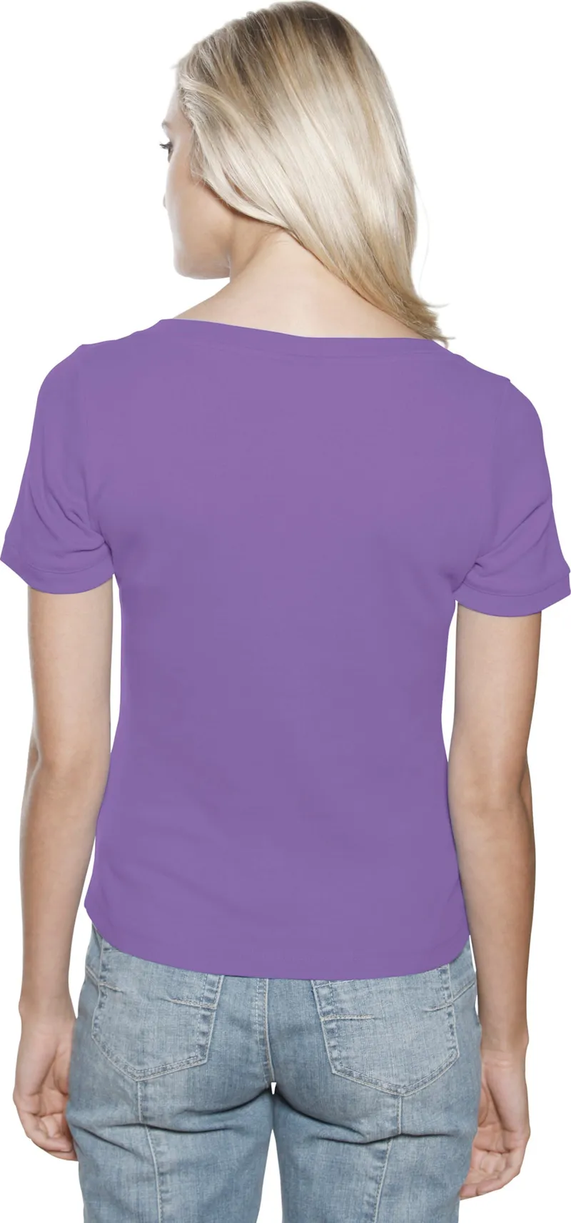 heine Shirt lila, Lila, – Produktbild 1 von 2