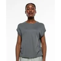 Alma Lovis Alma & Lovis Stylisches Kurzarmshirt aus fließendem EcoVero | Pique T-Shirt, Shade (grau), – Produktbild 1 von 1