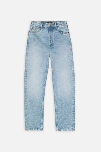 Nudie Jeans Nudie Jeans Gerade Jeans Lofty Lo - Blue Fever – Produktbild 8 von 8