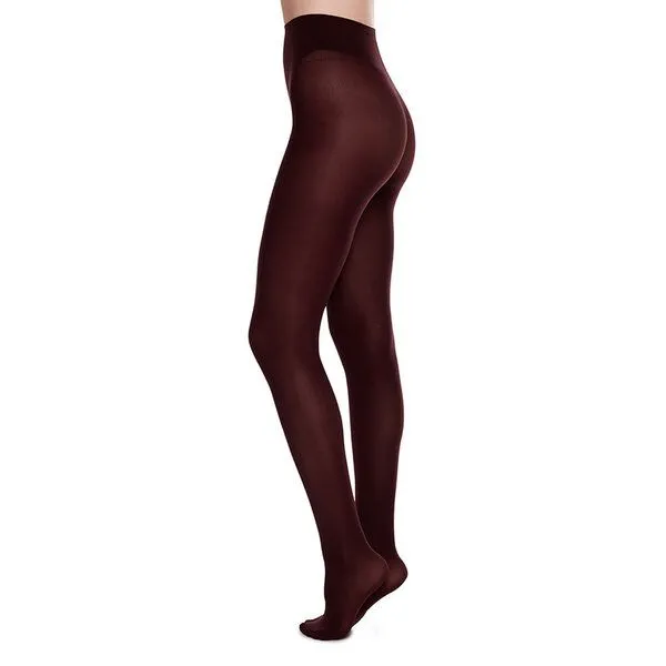 Swedish Stockings Swedish Stockings 60den - Strumpfhose - Olivia Premium Tights, Rot (bordeaux), – Produktbild 1 von 4