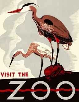Photocircle Photocircle Poster / Leinwandbild - Visit The Zoo – Produktbild 1 von 1