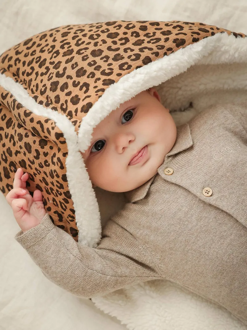 Envie De Fraise Baby 2-in-1-Ausfahrsack ENVIE DE FRAISE, Wollweiß, – Produktbild 3 von 4